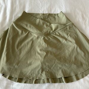 Light green HALARA tennis skirt